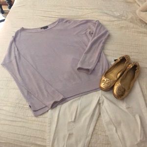 Vince purple cotton sweater.
